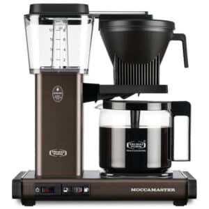 Moccamaster Optio kaffemaskine, brun
