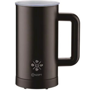 Conzept mælkeskummer sort 250 ml. 500 W