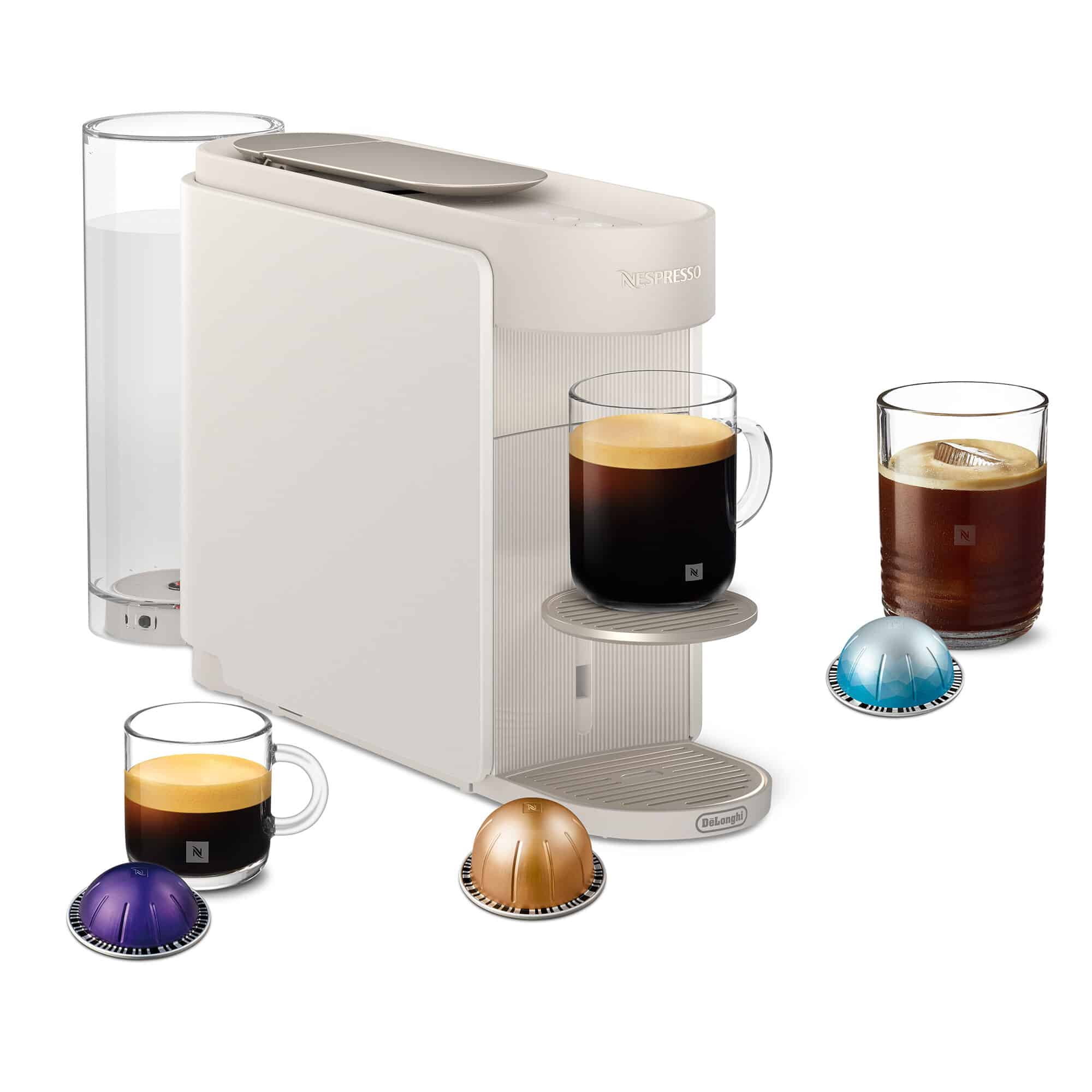 Nespresso ENV200.W Vertuo Up kapselmaskine, hvid