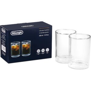Delonghi Dobbeltvæggede Termoglas 220 ml, 2-pak
