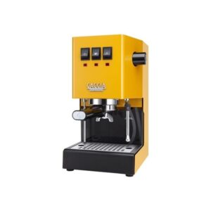 Gaggia Classic E24 Energy Vibes RI9481 - coffee machine with milk frother - 15 bar - sunshine yellow