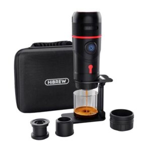 HiBREW Portable coffee maker 3-in-1 with case H4-premium 80W