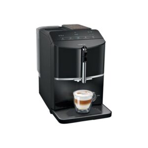 Siemens EQ.300 TF301E19 - automatic coffee machine with milk frother - 15 bar - piano black
