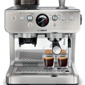 Bosch Serie 4 Semi Automatic Coffee Maker HomeCafé Rustfrit stål PFE401B3